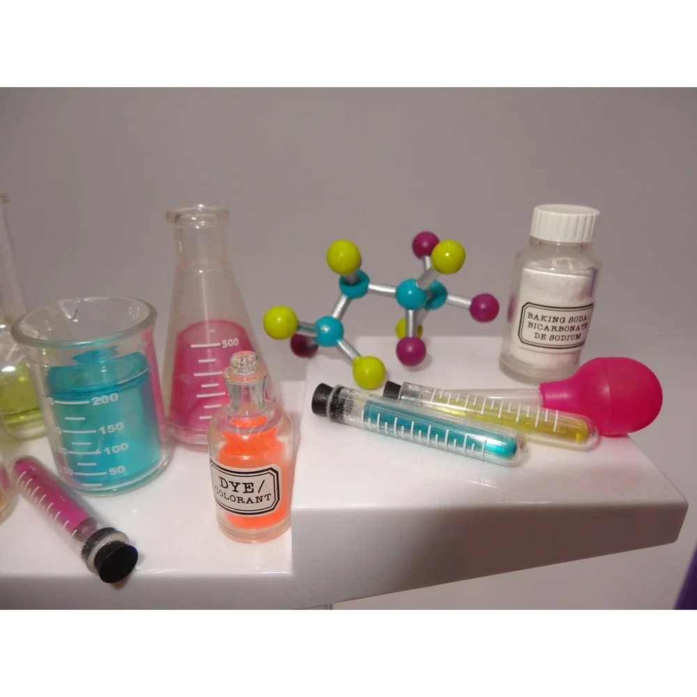 American Girl Doll Science Fair Set Our Generation Science Items Telescope Lab